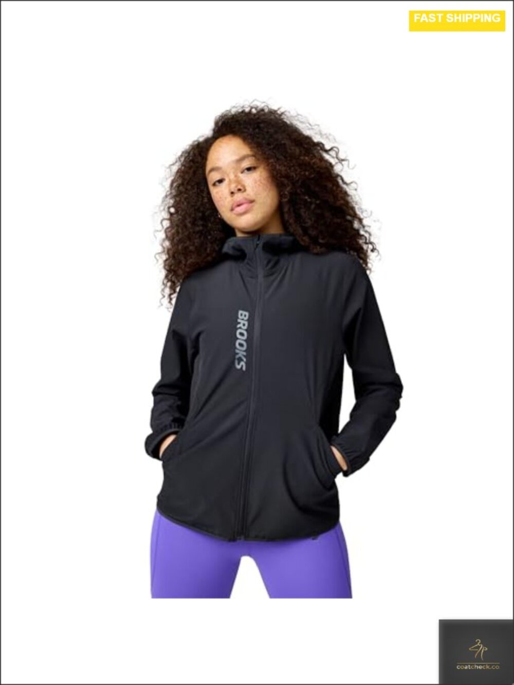 Lightweight Water Resistant Running Jacket UPF 50+ 4-Way Stretch